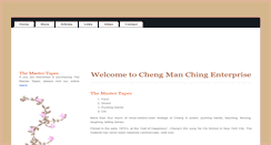 Desktop Screenshot of chengmanching.com